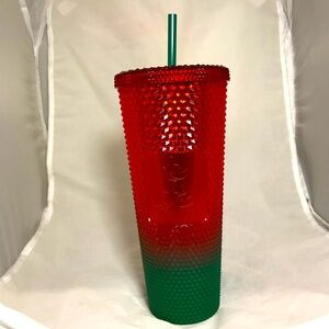 Disney Parks Starbucks Mickey Mouse Holiday Christmas Tumbler Disneyland NEW